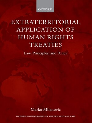 cover image of Extraterritorial Application of Human Rights Treaties